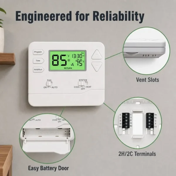 Energy Saving with Filter, 7-Day, HVAC - view 4