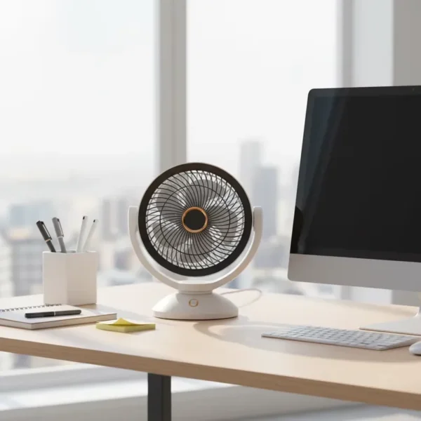 English Portable Clip Fan, USB, Plastic - view 3