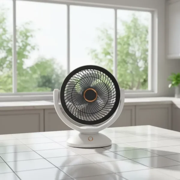 English Portable Clip Fan, USB, Plastic - view 4