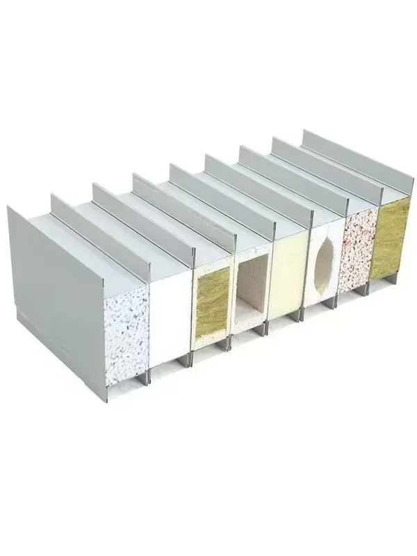 Eps Sandwich Panel, Steel, 100mm, Wall
