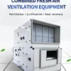 Erv Heat Recovery Ventilator, 200-12000m³, Composite Materials - view 3