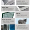 Erv Heat Recovery Ventilator, 200-12000m³, Composite Materials - view 4