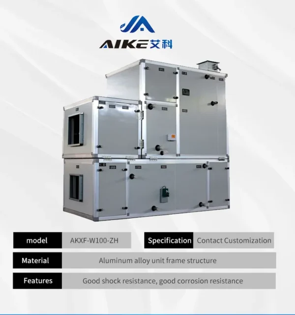 Erv Heat Recovery Ventilator, 200-12000m³, Composite Materials - view 5