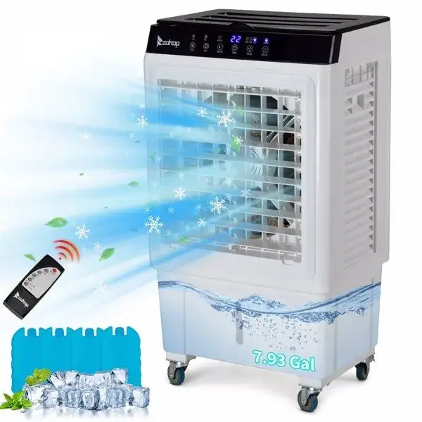 Evaporative Air Cooler, 3-in-1, Portable, 2353, CFM