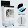 Evaporative Air Cooler, 3-in-1, Portable, 2353, CFM - view 6