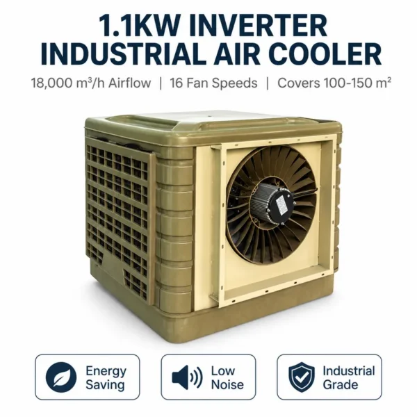 Evaporative Air Cooler, JHCOOL, 18000m3/h, Inverter - view 2