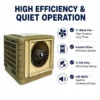 Evaporative Air Cooler, JHCOOL, 18000m3/h, Inverter - view 5