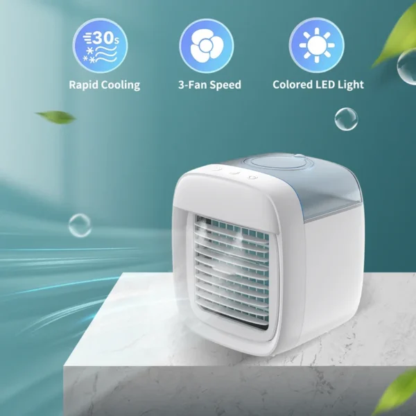Evaporative Air Cooler, Portable, 5V DC, USB - view 2