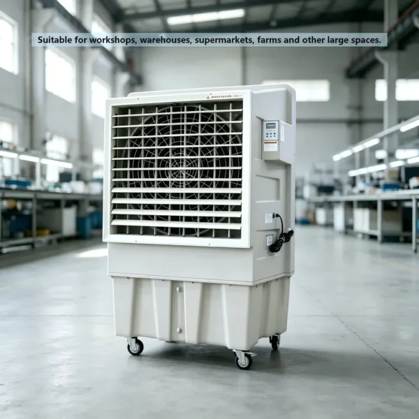 Evaporative Air Cooler, Portable, KDT-18, 18000m³/h, LCD - view 6