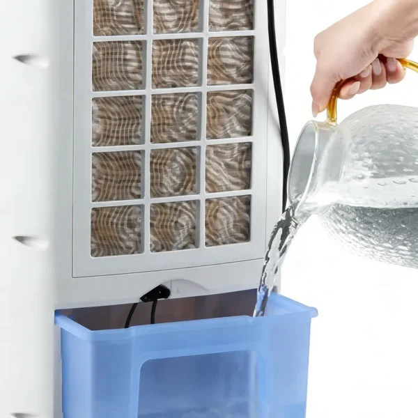Evaporative Air Cooler, Portable, Plastic, 4L - view 3