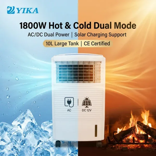 Evaporative Air Cooler, Portable, Solar