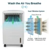 Evaporative Air Cooler, Portable, Solar - view 5
