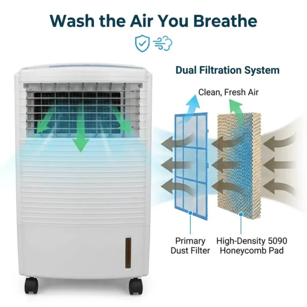 Evaporative Air Cooler, Portable, Solar - view 5