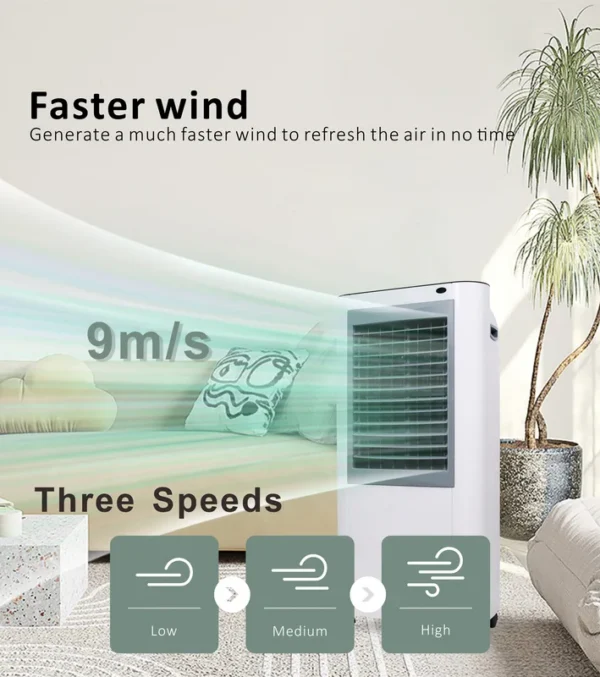 Evaporative Air Cooler, Solar, Portable - view 5