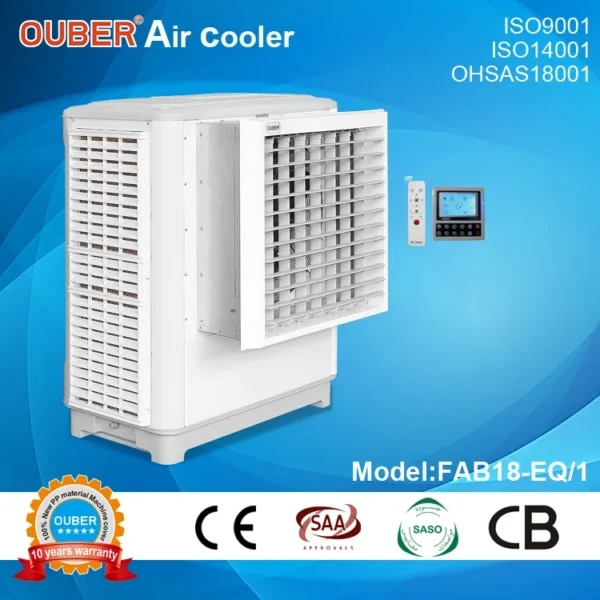 Evaporative Air Cooler, Wall, 18000m3/h - view 2