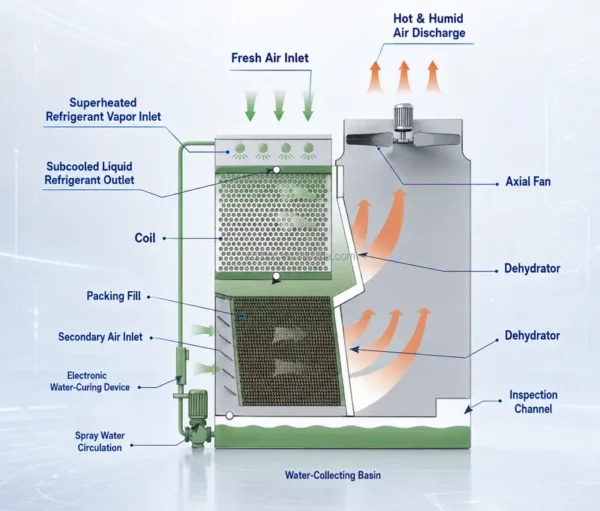 Evaporative Condenser, 380 V, 1000 W - view 4