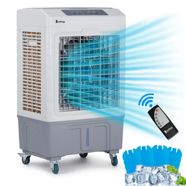 Evaporative Cooler, Portable, 2647, CFM, 75W - view 2
