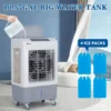 Evaporative Cooler, Portable, 2647, CFM, 75W - view 3