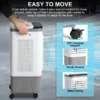 Evaporative Cooler, Portable, 3-in-1, 720R, 461CFM - view 5