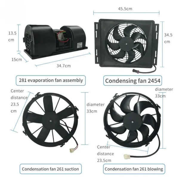 Evaporative Fan, 281, 261, 254 - view 5