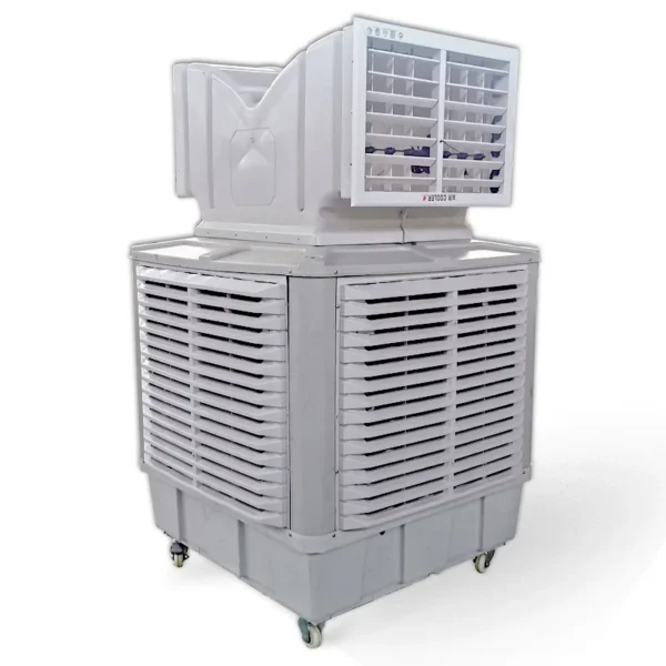 Evaporative Industrial Air Cooler, 1.1kw, 18000cmh, Wall, Roof