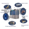 Evi Heat Pump, 30KW, 65KW, 130KW, HVAC - view 4