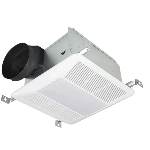 Exhaust Ceiling Ventilation Fan, 110CFM, Electric, Plastic - view 2