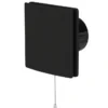 Exhaust Fan, 6-Inch, ABS, Plastic