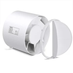 Exhaust Fan, ABS, Plastic, 110V, 60hz