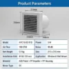 Exhaust Fan, IPX4, Waterproof, Wall, Copper - view 6