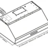 Exhaust Fans, 36-60inch, 90-150cm, 2000CFM(3000M3/H, ETL - view 5