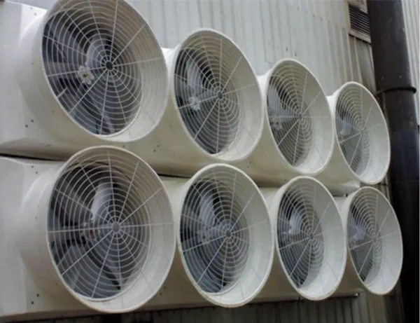Exhaust Fans, 55''PMSM, Aluminum - view 5