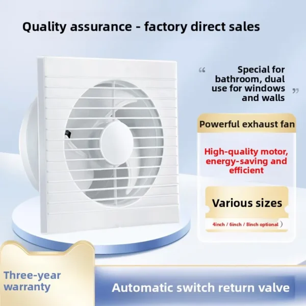Exhaust Fans, 8B, 220v, A.C. Source - view 5