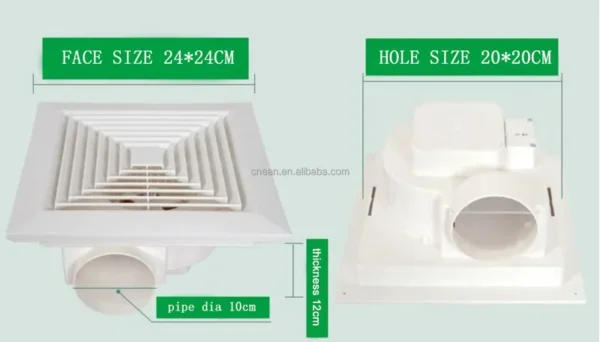 Exhaust Pole Mounted Fan, AC 220V~240V, Electric - view 4
