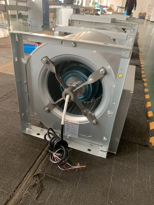 Exhaust Systems Centrifugal Fan, DIDW, 220V, galvanized sheet - view 5