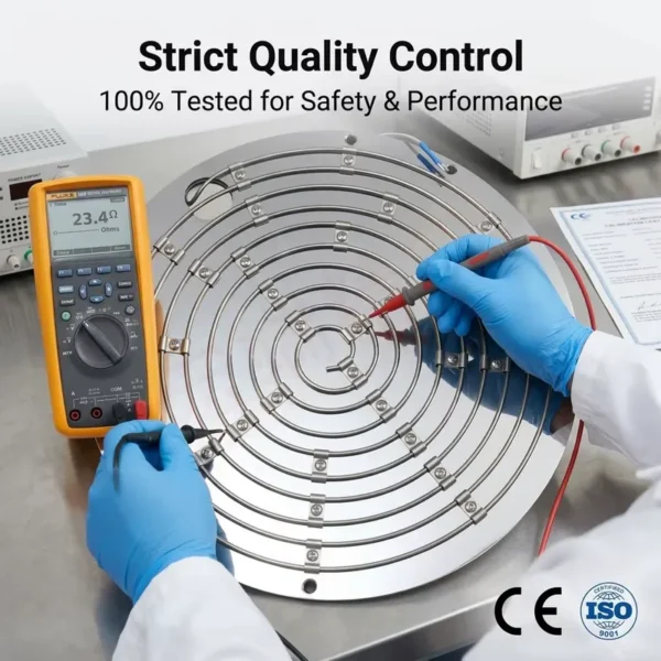 Explosion-proof Armored Heating Plate, 24, Rapid Heating - view 3