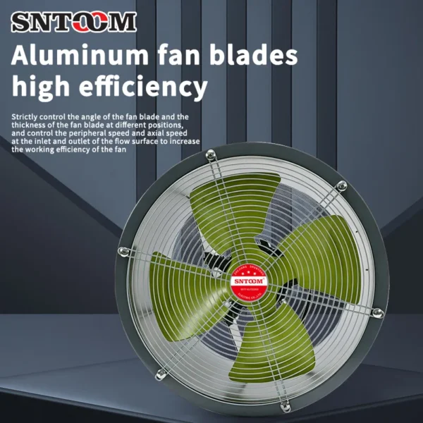 Explosion-proof Axial Ventilation Fan, 220 V, Electric - view 2
