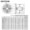 Explosion-proof Axial Ventilation Fan, 220 V, Electric - view 5