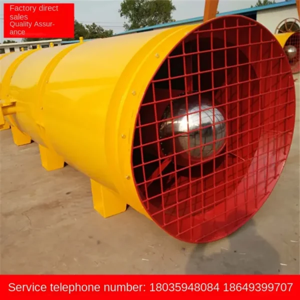 Explosion-proof Mine Tunnel Fan, Axial, Centrifugal - view 2