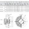 External Rotor Axial Fan, 220V, 380v, 65w - view 3