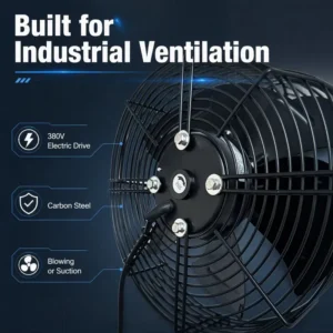 External Rotor Axial Fan, 300mm, 400mm, 500mm