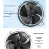 External Rotor Axial Fan, YWF4D-600, YWF6D-600, 600mm, 220V - view 4