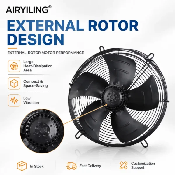 External Rotor Axial Fan, YWF4E-200, YWF4D-250 - view 2