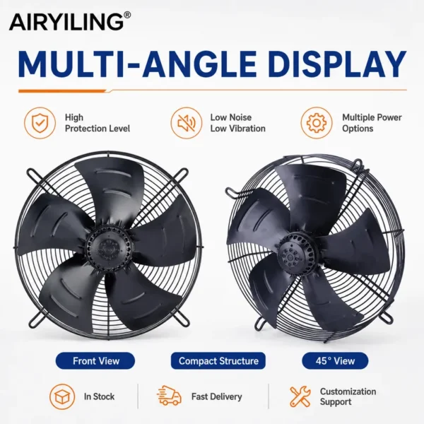 External Rotor Axial Fan, YWF4E-200, YWF4D-250 - view 5