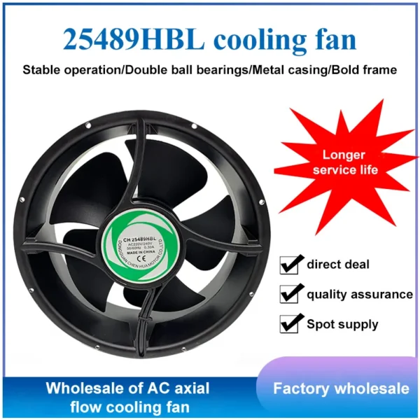 External Rotor Motor, Axial, 110-220V, ABS - view 2