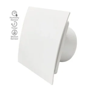 Extractor, IPX4, Waterproof, 110 V, 4 in, 4 Inch, Plastic