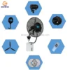 Factory Drum Mist Fan, Wall, 145m3, 150 - view 2