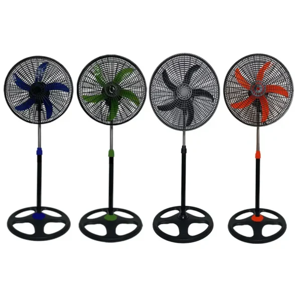 Factory Industrial Standing Fan, 50 W, Plastic - view 3