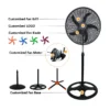 Factory Industrial Standing Fan, 50 W, Plastic - view 4