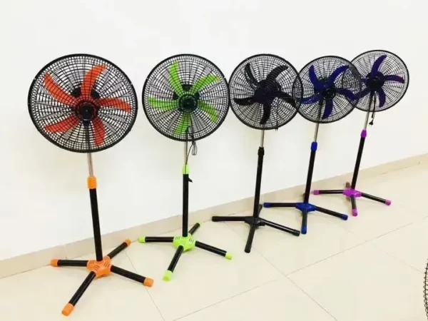 Factory Industrial Standing Fan, 50 W, Plastic - view 6